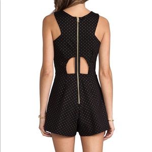 Dolce Vita Hoytt gold dot romper